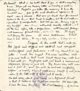 Letter from George Mallory to Ruth Turner, 28 May 1914