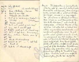Diary Entries, 2-17 August 1921 [discovery of North Col]