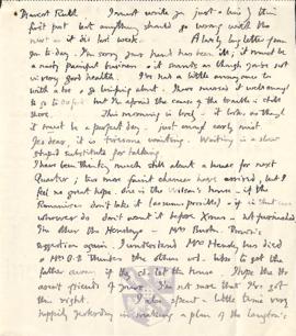 Letter from George Mallory to Ruth Turner, 30 May 1914