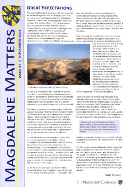 Magdalene Matters, November 2007