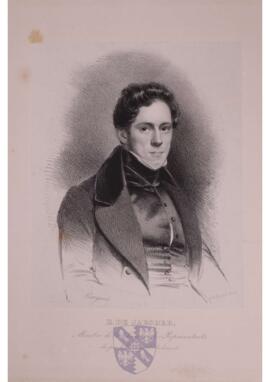 Portrait print of Edouard de Jaegher