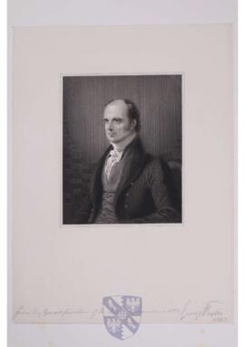 Portrait print of Henry Warburton