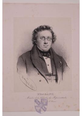 Portrait print of Jean-Baptiste Brabant