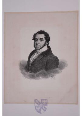 Portrait print of an unidentified male