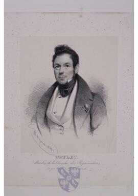 Portrait print of Nicolas Watlet