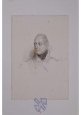 Portrait print of King William IV