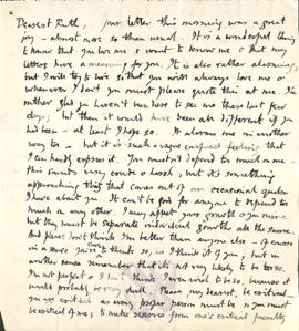 Letter from George Mallory to Ruth Turner,  21 May 1914