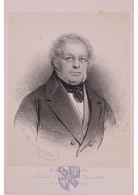 Portrait print of Pierre Puissant