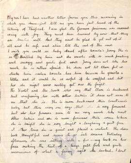 Letter from Ruth to George Mallory, 26 September 1916