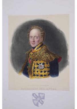 Portrait print of Prince Paul Anton Esterházy von Galantha