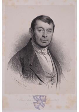 Portrait print of Guillaime Dumont