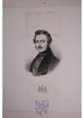 Portrait print of Prince Albert