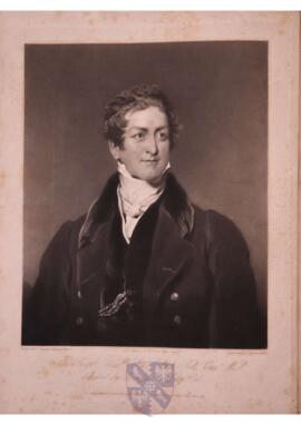 Portrait print of Sir Robert Peel