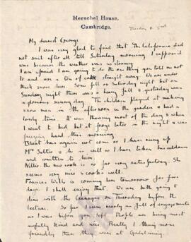 Letter from Ruth Mallory, 3 March 1924