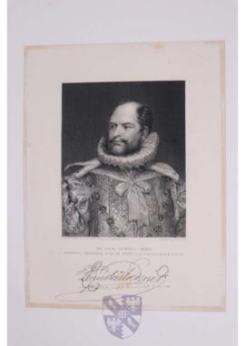 Portrait print of Prince Augustus Frederick, duke of Sussex