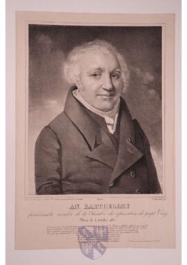 Portrait print of Antoine Barthelemy