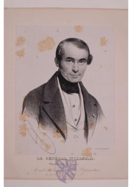 Portrait print of Baron Jean-Pierre Willmar