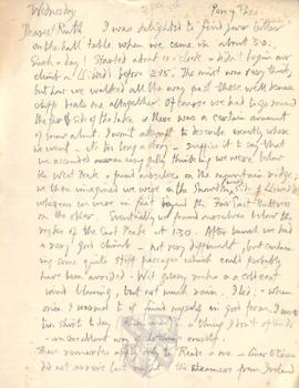 Letter from George to Ruth Mallory, 29 December 1915