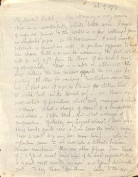 Letter from George to Ruth Mallory, 4 February 1917