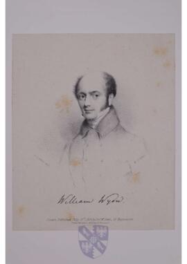 Portrait print of William Wyon