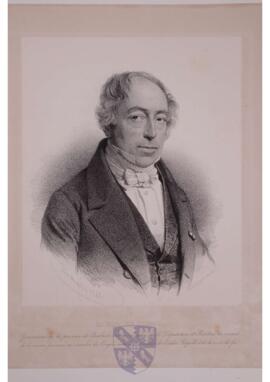 Portrait print of Guillaume Jean Antoine de Viron