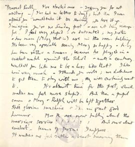 Letter from George Mallory to Ruth Turner, 19 May 1914