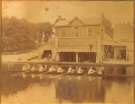 Boat Crew on the River, May 1883