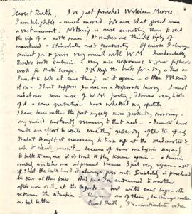 Letter from George Mallory to Ruth Turner,  23 May 1914