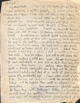 Letter from George to Ruth Mallory, 3 December 1916