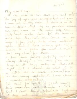 Letter from Ruth to George Mallory, 5 - 6  January 1917