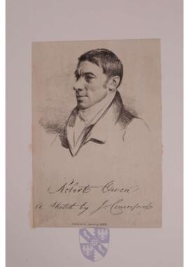 Portrait print of Robert Owen