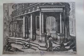Peter and John healing the cripple at the gate of the temple