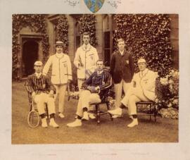 Photograph of the Tennis Club, 1905