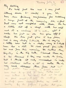 Letter from Ruth to George Mallory, 11 July 1916