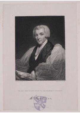 Portrait print of William Howley