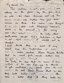 Letter from Ruth to George Mallory, 26  January 1917