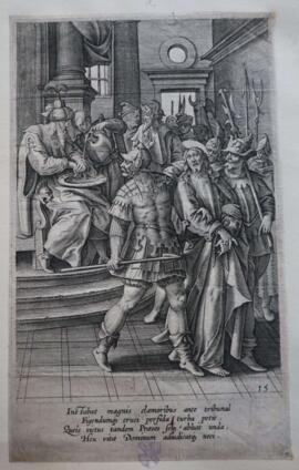 Pilate washes his hands in innocence