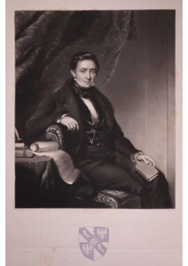 Portrait print of Thomas Noon Talfourd