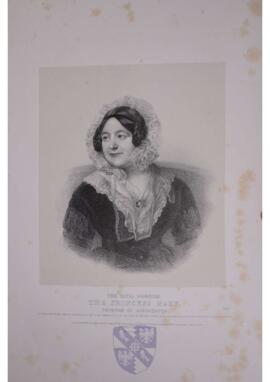 Portrait print of Princess Mary, duchess of Gloucester