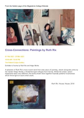 Cross - Connections: Paintings by Ruth Rix