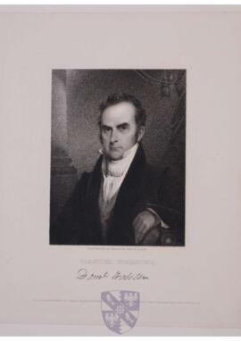 Portrait print of Daniel Webster