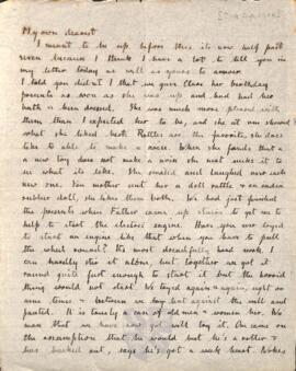 Letter from Ruth to George Mallory, c. 19 September 1916