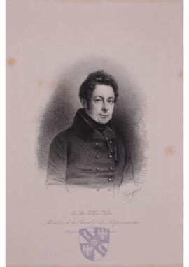 Portrait print of Jean-Baptiste Smits