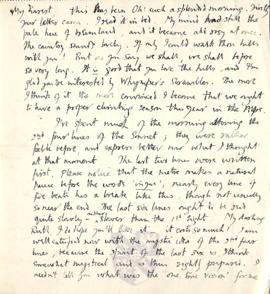 Letter from George Mallory to Ruth Turner, 17 May 1914