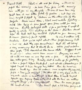 Letter from George Mallory to Ruth Turner, 20 May 1914
