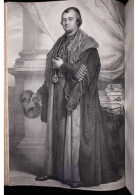 Portrait print of Pierre François Xavier de Ram